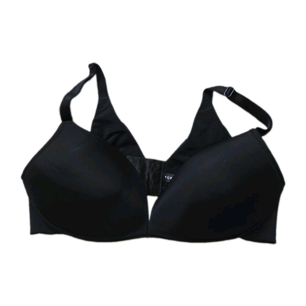 Torrid Curve Black Smooth Lightly Padded Wireless T-Shirt Bra Size 38C EUC